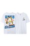 Y2K Vintage T-Shirt Tee Harajuku Cat Cartoon Eating Noodles