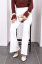 Ecru High Waist Grassland Spanish Trousers - 4