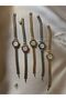 Retro Minimal Bead Cord Vintage Women Wrist Watch - 7