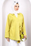 Oil Green Side Tie Kimono