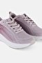 Women Lace Up Running Shoes, Dusty Pink - 2