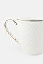 2 Pcs Noemi Fine Bone China Mug Set, White - 3