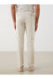 Beige Slim Fit Men's Chino Pants - 4