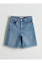 Nevavm Bermuda Fit Women's Jean Shorts with a Difference - 5