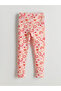 Nevavm Printed Girls' Leggings with Elastic Waistband, Pack of 2 - 3
