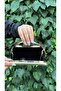Gold Detail Skin Color Evening Bag-03 - 3