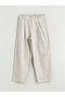 Xside Beige Standard Fit Gabardine Men's Pleated Pants - 5
