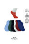 Women's Mesh Booties Socks Cotton Sneakers Breathable 6 Pairs - 3