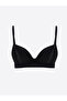 New Season Sparkling Pieces from Esvab Black Underwire Non-Padded Plain T-Shirt Bra - 2