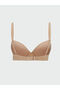 Vizyon New Season Underwire Non-Padded Plain T-Shirt Bra - 2