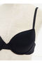 New Season Sparkling Pieces from Esvab Black Underwire Non-Padded Plain T-Shirt Bra - 3