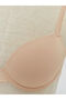 Vizyon New Season Underwire Non-Padded Plain T-Shirt Bra - 3