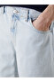 Nevavm Loose Fit Men's Jean Shorts with a Difference - 3