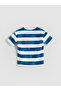 Lcw Crew Neck Striped Combed Cotton Boy's T-Shirt - 2