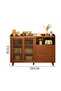Large Capacity Storage Kitchen Cabinet Kitchen Side Cabinet With Drawers Sliding Doors 100*36*93cm - 7