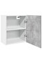 Hanging Cabinet Lyon Concrete Grey 50x31x60 cm Engineered Wood - 4