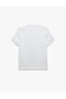 Cotton Short Sleeve Tok Fabric Regular Fit Crew Neck Basic T-Shirt - 4