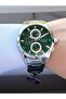 Men's Functions Active Metal Cord Wrist Watch - 2