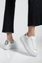 Casual Sneaker Sports Shoes Orthopedic Shoes Black White Silver Blue - 2