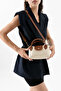 Women's Faux Leather Strappy Small Size Hand and Shoulder Bag - 2