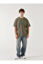 Crew Neck Short Sleeve Printed Combed Cotton Men's T-Shirt (S5) - 2