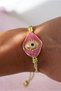 Green Drawstring Eye Vintage Bracelet - 2