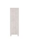 Book Cabinet HAMAR White 85x35x112 cm Solid Wood Pine - 2