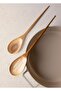 Natura Acacia Perforated Spoon 35X7 cm - 3