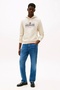 Icon Hilfiger Hoodie Men's Beige Sweatshirt Mw0Mw39586Acg - 2