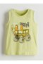 Vizyon New Season Crew Neck Printed Boys' Tank Top and Shorts 2-Piece Set - 2