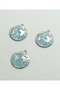 World Map Pendant – 21X18 mm Globe Charm, for Handmade Necklaces - 2