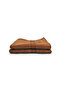 2-Piece Cotton Face Towel Set – 33x33cm, Soft & Absorbent, Brown, Everyday Use