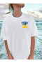 Freshly Squeezed Lemon Printed Unisex Oversize Crew Neck T-Shirt - 2