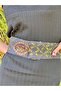 92X8 cm Ethnic Floral Women's Indian Belt - 5