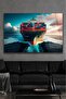 Logistics Artery of the Seas Design Glass Table