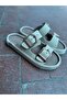 Beige slippers