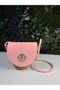 Lara Leather Stylish Design Accessory Detailed Straw, Front Detailed Crossbody Bag, Casual Style - 3