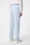 High-waisted pleated linen blend men's trousers - 4