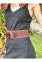 70 cm Elastic Floral Women's Belt - 4