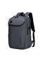 15.6-inch Laptop Backpack Water Resistant Polyester Daypack with Built In USB/Headphone Port B00555