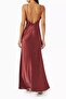 Silk Cami Maxi Dress, Elegant Summer Chic with Open Back - 3