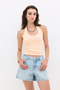 Halter Yaka Fitilli Bluz - 2