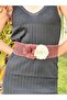 70 cm Elastic Floral Women's Belt - 4