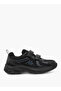 Boys' Logo Detail School Shoes with Hook and Loop Closure - 3