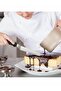 Set of 2 Cake Spreading Spatulas – Flat and Oblique Steel Spatulas, Cake Cream Spreading Spatula Set - 6