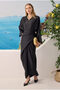 Two Piece Basic Dress Black - 2