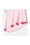 3470 V-Neck Basic T-Shirt-Lively Pink - 2