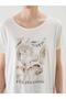 Lcwaikiki Classic Crew Neck Printed Women's T-Shirt (S5) - 3