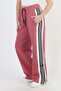 Girl's Casual Cut Combed Cotton Sweatpants with Pockets