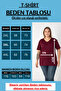Printed Slit Cotton Women's V-Neck Plus Size T-Shirt - 8